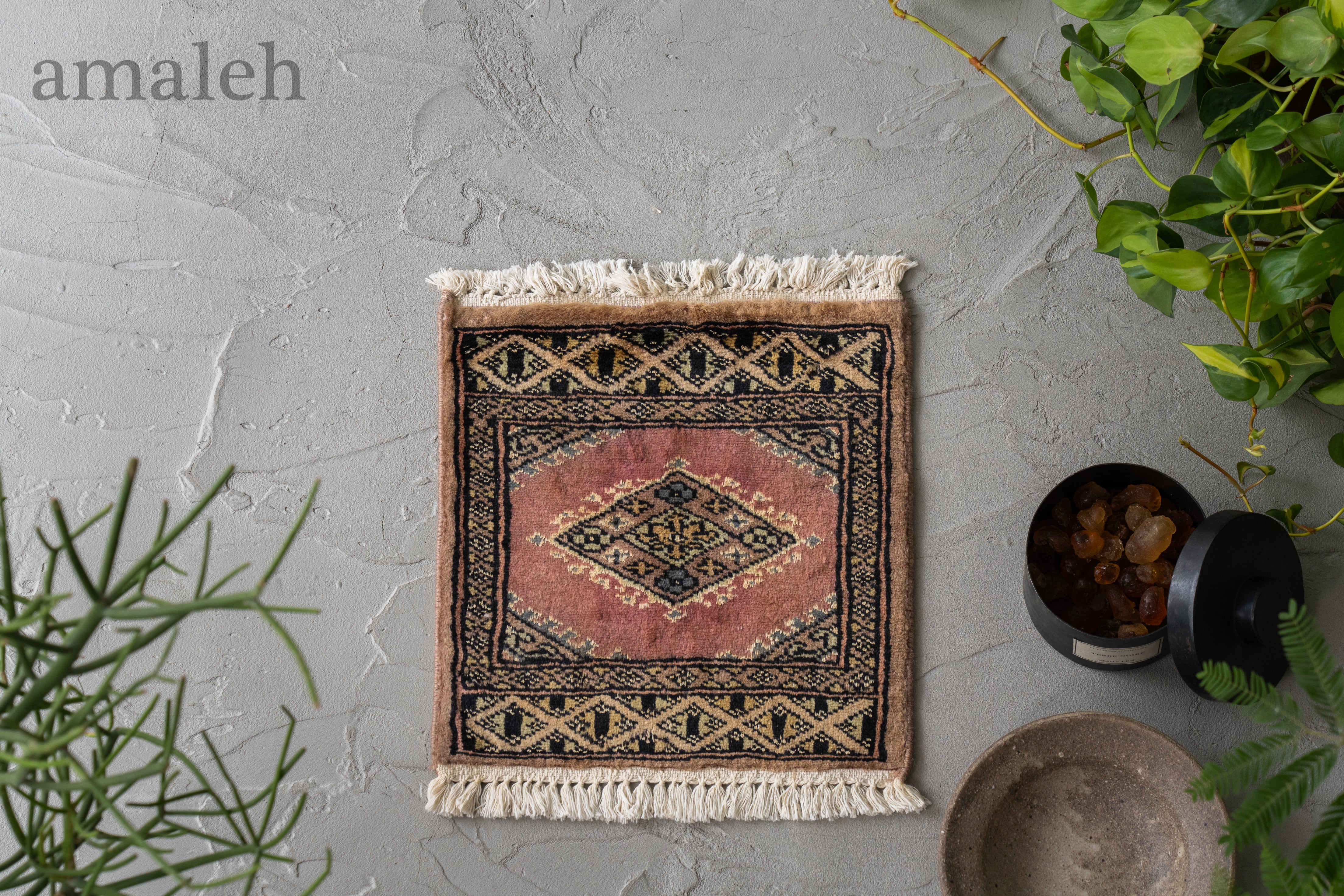 【Vintage rug】122×67cm　アフガニスタン　ヘラート　ミニサイズ Vintage rug】122×67cm アフガニスタン ヘラート ミニサイズ Vintage