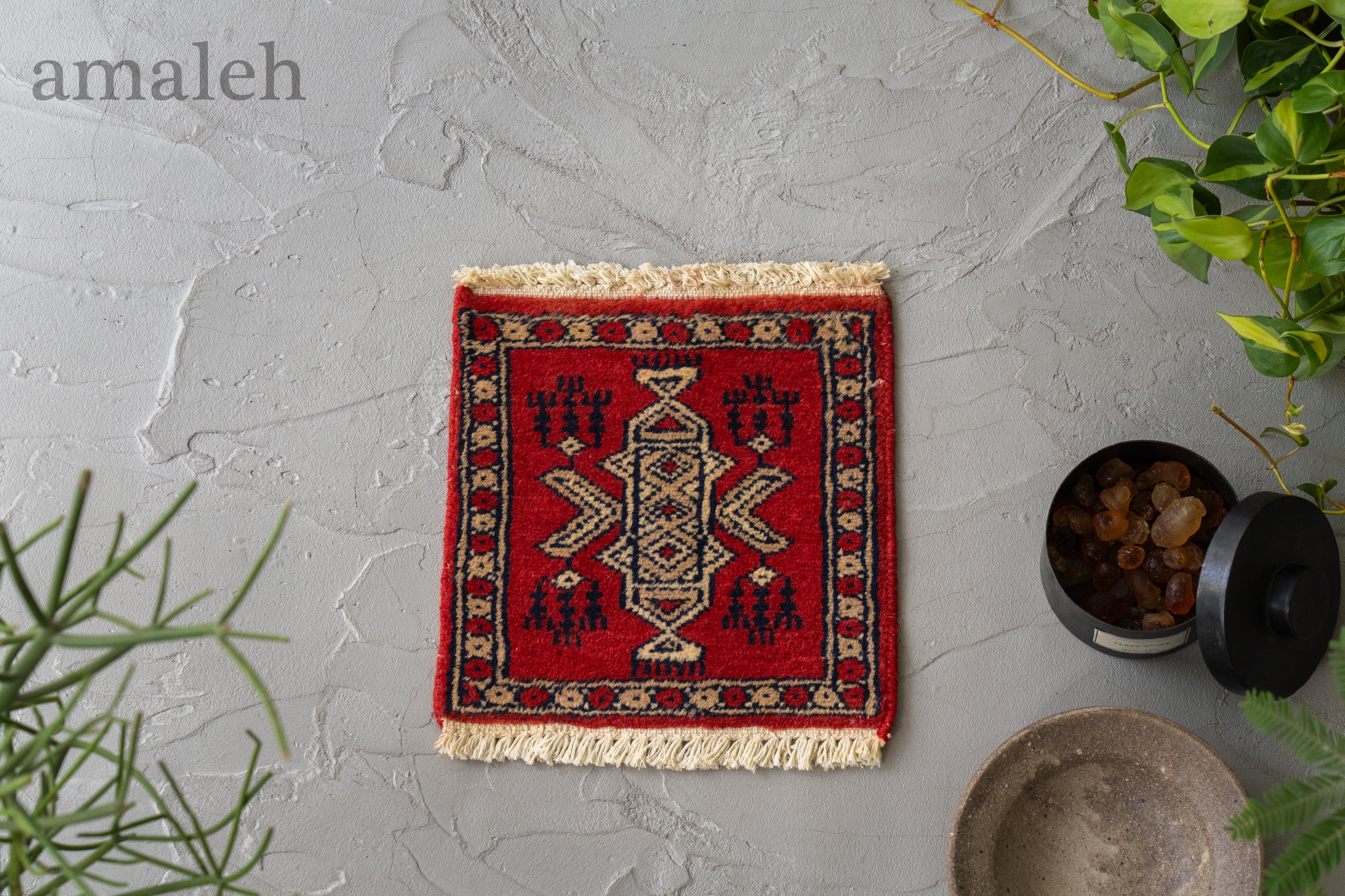 MINI RUG ミニラグ】ヴィンテージラグ専門店amaleh-トライバルラグ