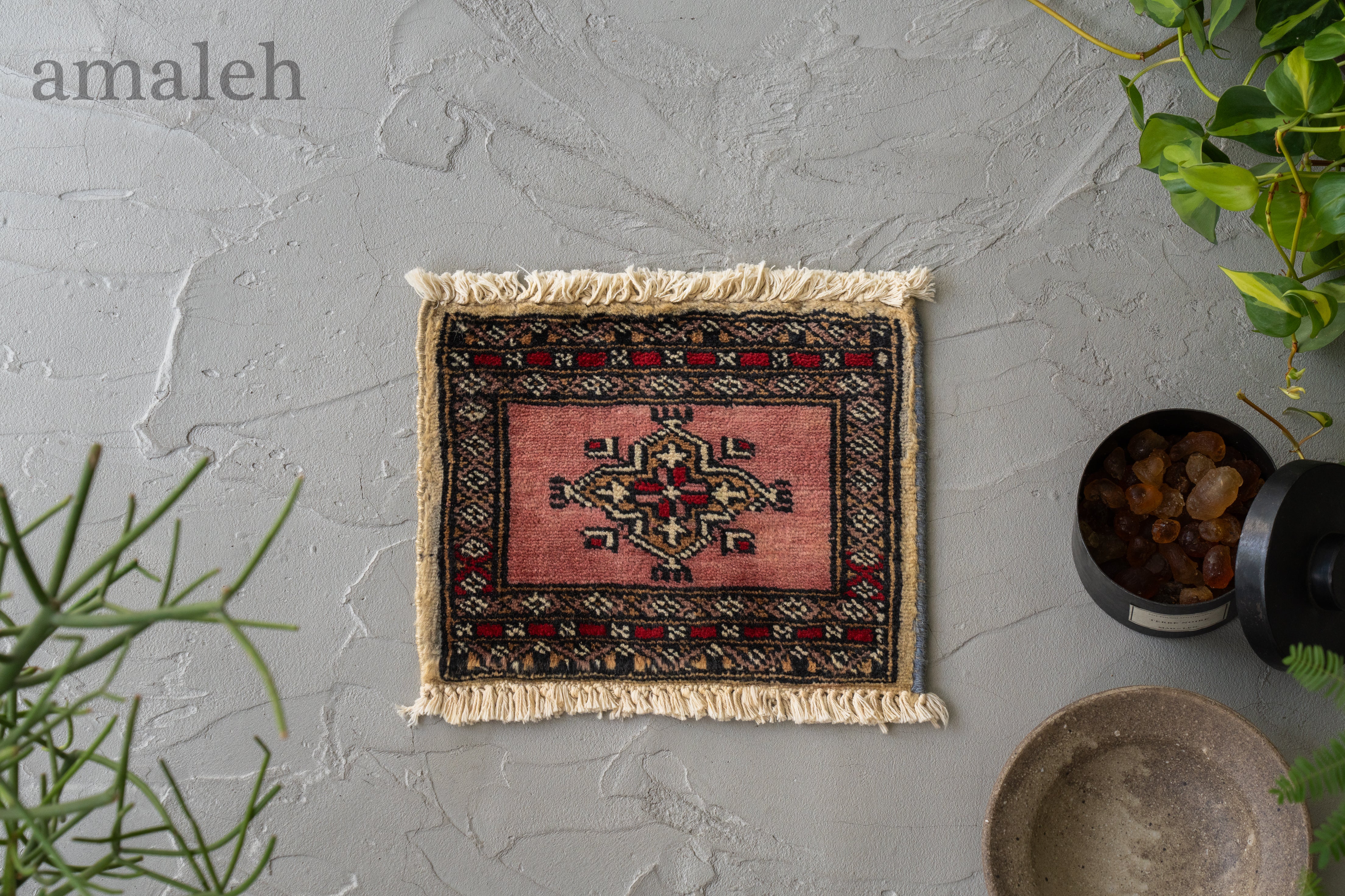 MINI RUG ミニラグ】ヴィンテージラグ専門店amaleh-トライバルラグ