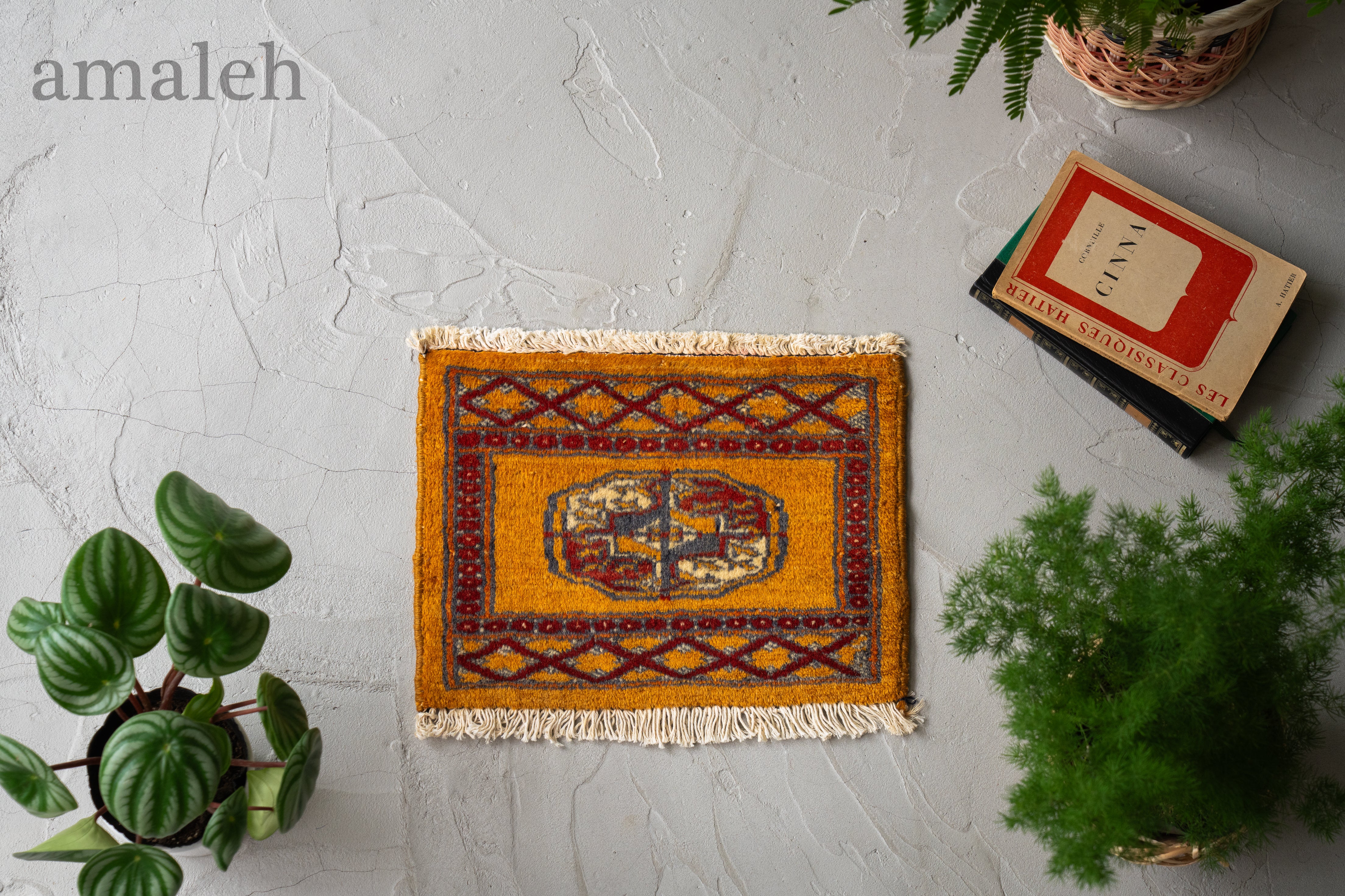 MINI RUG ミニラグ】ヴィンテージラグ専門店amaleh-トライバルラグ