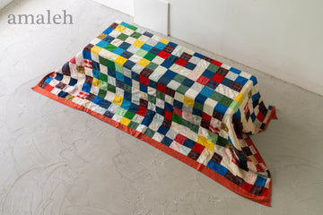 インドの手刺繍ヴィンテージカンタキルト・ラリーキルト-QUILT